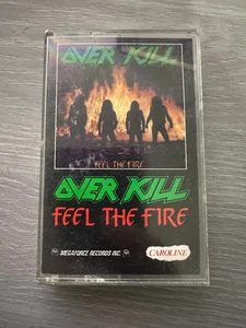 Overkill - Feel The Fire - Original Metal Cassette Tape EX+ - Picture 1 of 3