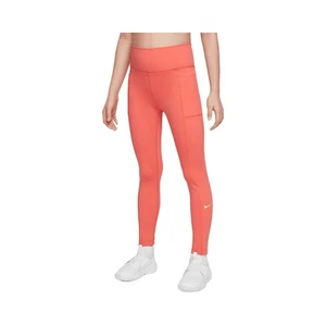 Nike One Big Kids' Dri-FIT High-Waisted Leggings with Pockets - Picture 1 of 1
