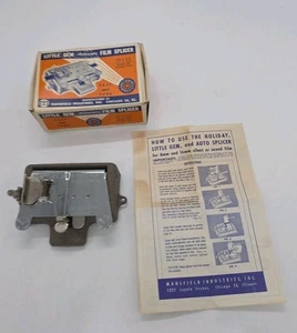 Empalmadora de película Mansfield Little Gem vintage de 8 mm y 16 mm - Imagen 1 de 5