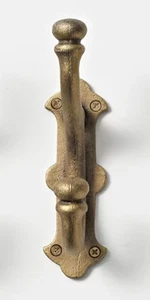 Restaurationsbeschläge RH Teen Large Eisen Doppel Kleiderhaken Neu mit Etikett - Bild 1 von 6
