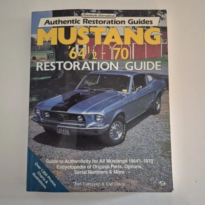  AUTHENTIC RESTORATION GUIDES - MUSTANG 1964 1/2 - 1970 - Image 1 of 4