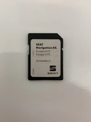 Genuine Seat Sat Nav Card Europe (V7).5F0060884CE - Image 1 of 2
