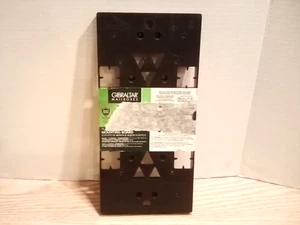 Gibraltar Mailbox Mounting Board Black Plastic - Picture 1 of 3