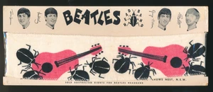 Beatles VINTAGE 1964 UK BEATLES HEADBAND WITH PHOTO CARD SEALED! - Picture 1 of 2
