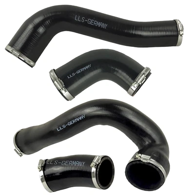 4x LADELUFTSCHLAUCH FÜR LAND ROVER FREELANDER 2 2.2 Diesel TURBO SCHLAUCH SET - Bild 1 von 4