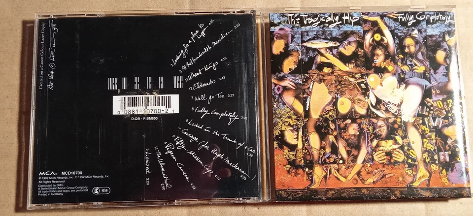 THE TRAGICALLY HIP - FULLY COMPLETELY -   CD (JG797) - Bild 1 von 2