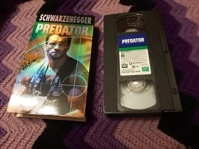 Predator VHS 1987 Sci-fi Horror Schwarzenegger CBS Fox Video Original 1st... Foto 1 de 3