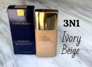 ESTEE LAUDER Double Wear SHEER Foundation Long Wear Makeup - 3N1 - Ivory Beige - Picture 1 of 7
