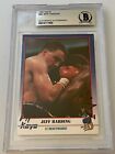 Jeff Harding Boxing signed 1991 Kayo #94 Card autographed Beckett Slabbed