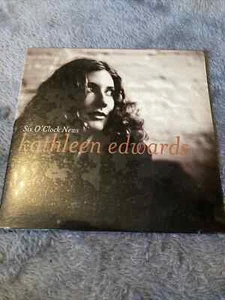 Kathleen Edwards Six O'Clock News Zoe Records 2003 w/Lone Wolf - Afbeelding 1 van 1