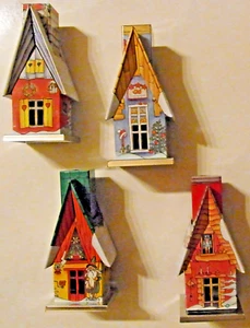 Knox Räucherhütte aus Metall  Dekorationen Weihnachten 4 Stück (Set Nr. 4) - Bild 1 von 3