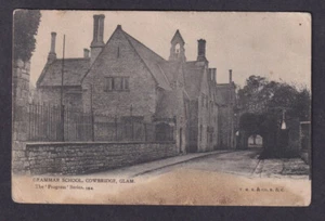 Wales Glamorgan Bridgend COWBRIDGE Grammar School used 1904 soiled postcard - Picture 1 of 2