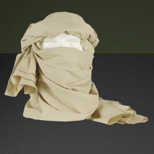 Tagelmust Beige Cotton Mint / Chech Chèch Shèch Shech Shawl Scarf - Picture 1 of 1