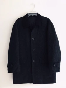 Chaqueta Blazer Nino Cerruti 1881 Para Hombres Talla 56 Azul Marino Tweed Botón Delantero - Imagen 1 de 11