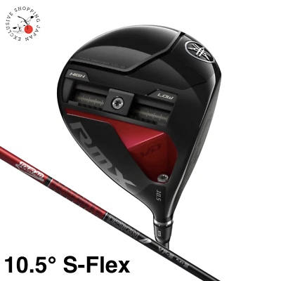 YAMAHA Golf 2024 RMX VD/M Driver Club Loft 10.5° Tour AD VF-5 Graphite S-Flex - Image 1 of 4