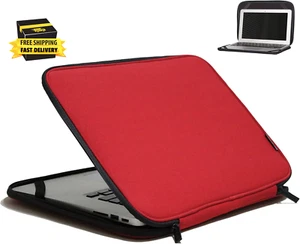 Laptop Sleeve 15.6 Inch Foldable Slim Case Lightweight Bag Notebook Computer Car - Picture 1 of 9