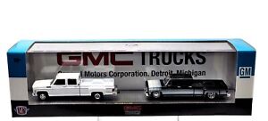  M2 Machines 1:64 1973 GMC Sierra 3500 & 1976 GMC Truck 2-Car Set 36000-HS03