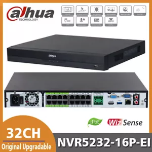LOTTO Riconoscimento Viso Dahua NVR5232-16P-EI NVR 32CH 16PoE SMD+ WizSense - Foto 1 di 7