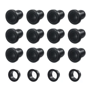 16 Pcs Black Motorcycle A-Arm Bushings Fit For POLARIS RZR XP 4 1000 2014-2016 - Picture 1 of 17