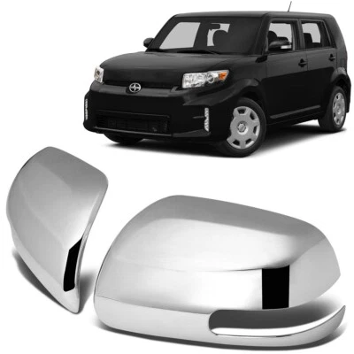Sobreposição de capas de espelho lateral cromadas Toyota Scion xB Fit 2008-2015 COM seta - Imagem 1 de 3