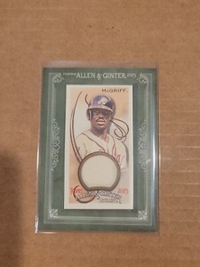 Fred McGriff 2023 Allen & Ginter Mini Jersey Card