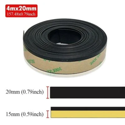 4M Car Auto Door Window Seal Weatherstrip Edge Universal Rubber External Strip Foto 1 de 4