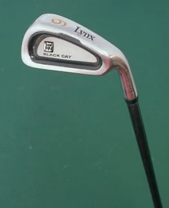 Lynx Black Cat 6 Iron Regular Graphite Shaft Lamkin Grip - Picture 1 of 5