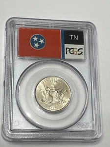 2002-D Washington Quarter 25C - Tennessee - PCGS MS66 - Picture 1 of 2