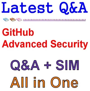 GitHub Advanced Security GHAS Exam Q&R - Photo 1/1