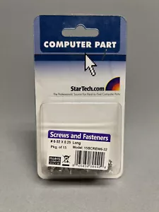 Replacement PC Mounting Screws #6-32 x 0.25 1/4 in. PKG OF 15 • StarTech.com NEW - Picture 1 of 4