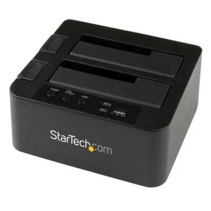 StarTech USB 3.0 & eSATA 2.5/3.5" SATA Hard Drive Duplicator Dock SDOCK2U33RE - Picture 1 of 5