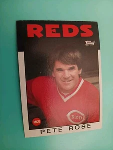 1986 Topps Pete Rose Baseballkarte #741 - Bild 1 von 2