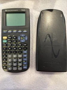 Calculadora gráfica Texas Instruments TI-83 con cubierta - NO PROBADA - Imagen 1 de 4