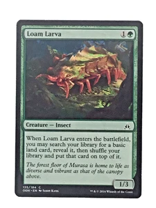 MTG Loam Larva Creature Insect 135/184 Oath of the Gatewatch Kang 2016 Wizards - Picture 1 of 24