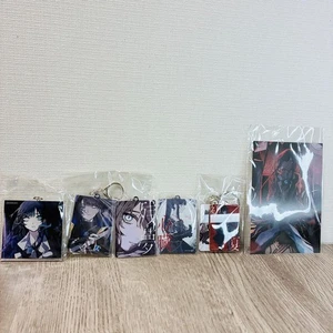 Juego de 7 piezas de llavero acrílico y postal Ado First-time Bonus Goods nuevo - Imagen 1 de 4