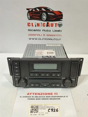 AUTORADIO PER LAND ROVER Freelander 3° Serie 6H52-18C815-AD 224DT (06>11) - Immagine 1 di 4