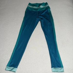 Leggings Donna Spiaggia Ayla Colorblock Verde Multicolore Taglia Large - Foto 1 di 7