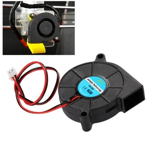 Uetek 12V 3D -Drucker Blowing Lüfter zum Abkühlen des Kühlkörpers (schwarz) - Photo 1/9