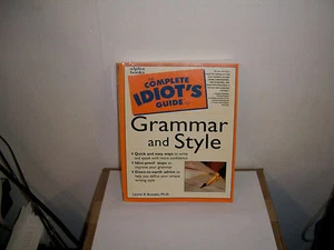 Complete Idiot's Guide to Grammar and Style by Rabbi Benjamin Blech and Laurie R - Picture 1 of 1
