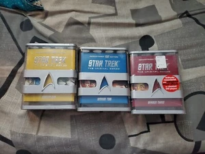 Star Trek The Original Series 1,2,3 . 1 and 3 Sealed , 2 like new - Picture 1 of 3