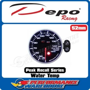 Depo Racing Water Temp Stepper Motor Gauge 52mm, Race, Drift, Performance - Picture 1 of 5