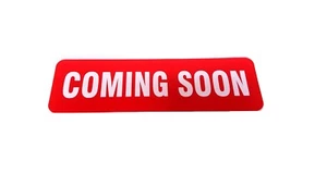 COMING SOON Magnetic Real Estate Sign Rider for Yard Sign - Picture 1 of 1