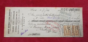  VICHY  :   Eaux Minérales  :   Mandat 1923  ! - Imagen 1 de 2
