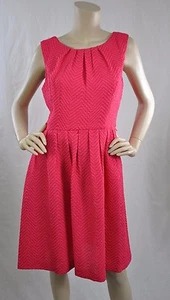Ellen Tracy New Sleeveless Cocktail Knee Length Dress Pink Size Petite 10P $128 - Picture 1 of 4
