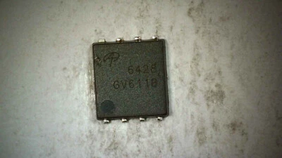 2 pieces AO6428 AONS6428 QFN-8 N-Channel MOSFet USED GUARANTEED - Image 1 of 3