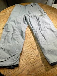 Allyance boy's Covert Ops 5K ski snow Grey Pants youth Small  EUC 24 x 24 - Picture 1 of 13