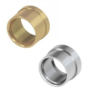 TECE Flex Druckhülse für Verbundrohr Messing Vernickelt 16/20/25/32 DVGW - Bild 1 von 4