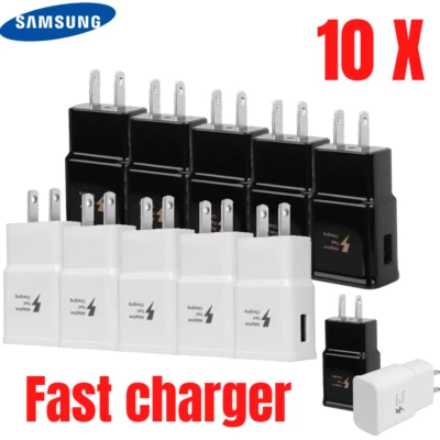 Para Android Samsung Google Adaptador de Corriente USB Cargador de Pared Rápido Enchufe Adaptador Lote Foto 1 de 4