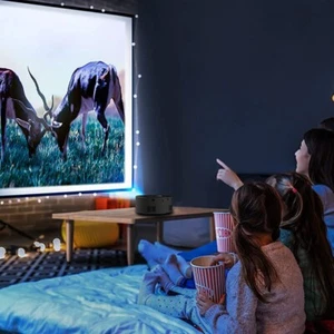 Profitez facilement des films en plein air avec projecteur intelligent YT200 ave - Photo 1/8