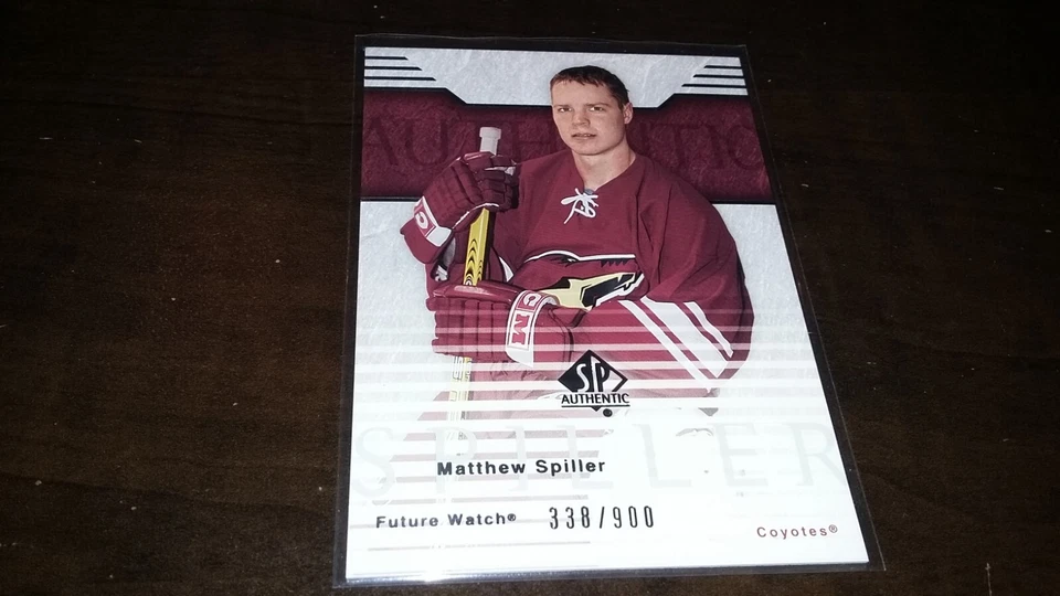 2003-04 SP Authentic Future Watch Rookie MATTHEW SPILLER #108 SP 338/900 - Image 1 of 1